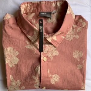 Men’s ASOS Floral Print Short Sleeve Button Down